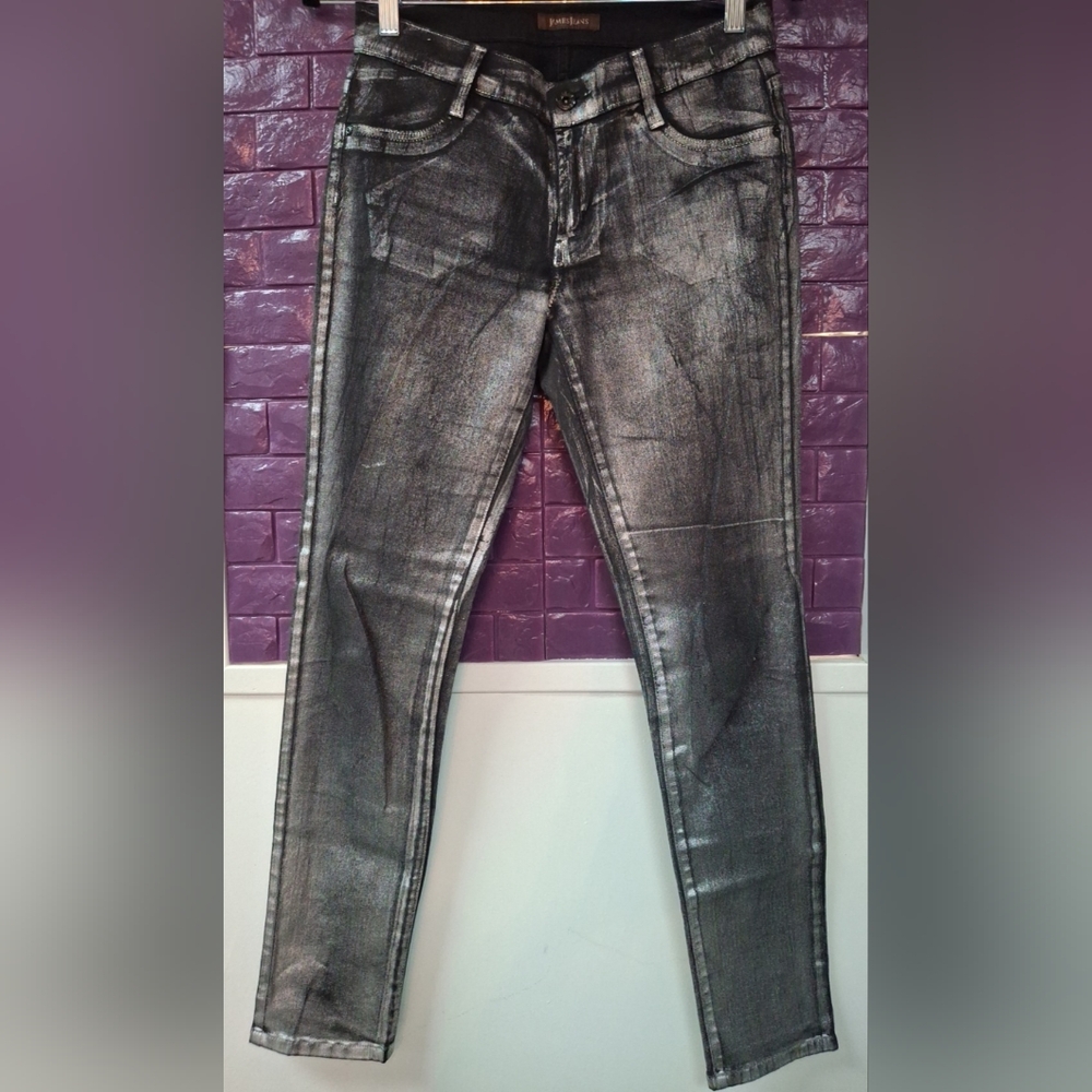James Jeans Twiggy in Silver Flake Size 30
